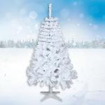 Sapin De Noel - Arbre De Noel AUTOUR DE MINUIT Sapin Canada- 400 branches - H 150cm - Blanc