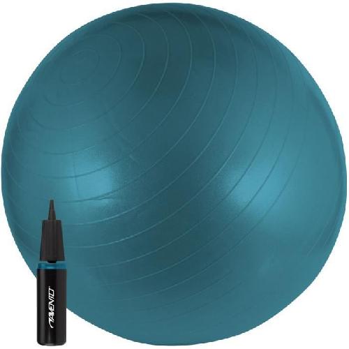 AVENTO Swiss ball Avec Pompe - M - 65 cm - Bleu