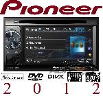 AVH-1400DVD - Autoradio 2DIN DVD/MP3/DIVX - Ecran 5.8p - iPod/USB - 2012