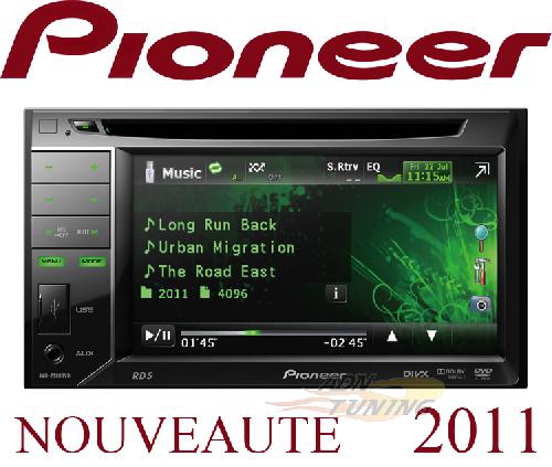 AVH-2300DVD - Autoradio 2DIN DVD/MP3/DIVX - Ecran 5.8p - iPod/USB - 2011