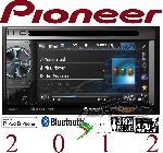 AVH-2400BT - Autoradio 2DIN DVD/MP3/DIVX - Bluetooth - Ecran 5.8p - iPod/USB - 2012