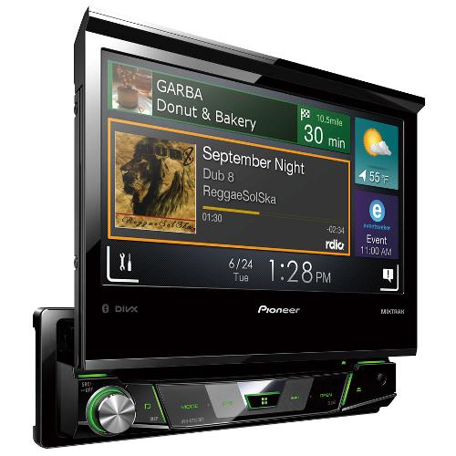 AVH-X7800BT - Autoradio 1DIN DVD/MP3 - iPod/iPhone/Android/USB - Bluetooth - Ecran 7p Motorise -> AVH-Z7000DAB