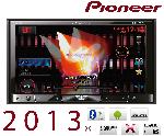 AVH-X8500BT - Autoradio 2DIN DVD/MP3/DIVX - iPod/iPhone/Android/USB/SD - Bluetooth - Ecran 7p - Mixtrax - 2013