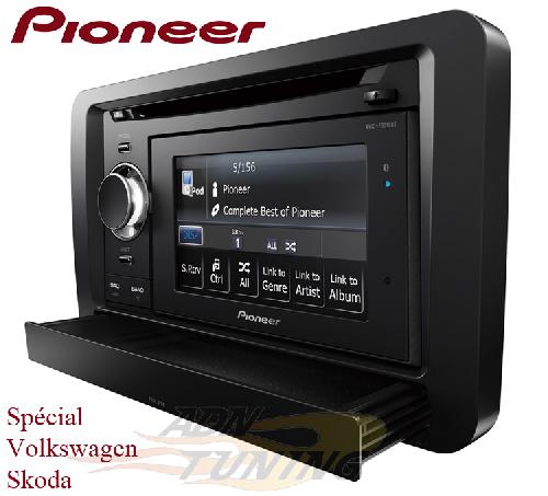 AVIC-F3210BT NavGate 2DIN - CD/DiVX - SD/iPod/USB - Bluetooth - Navigation Europe - 2010 - Special VW/Skoda