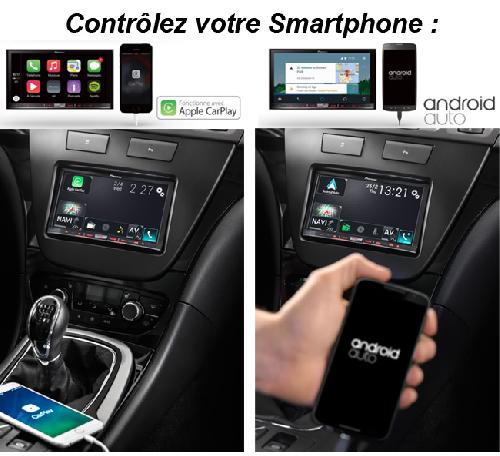 AVIC-F970DAB - NavGate DVD/CD - DiVX - 2xUSB - CarPlay/Android - Bluetooth - Mixtrax - Navigation Europe - 2015 -> AVIC-F980DAB