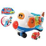 Vehicule Miniature Assemble - Engin Terrestre Miniature Assemble Avion Cargo 2 en 1 Tut Tut Bolides de VTECH pour enfants des 12 mois