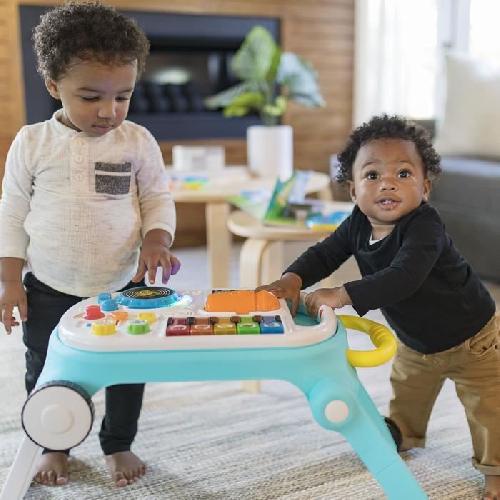 Jeu A Ressort BABY EINSTEIN Pousseur et Table d'Eveil 4 - Mix ?N Roll. Musique et Lumieres. Jouets interactifs