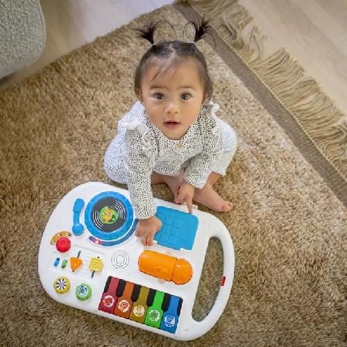 Jeu A Ressort BABY EINSTEIN Pousseur et Table d'Eveil 4 - Mix ?N Roll. Musique et Lumieres. Jouets interactifs