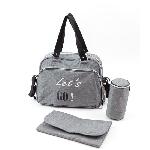 Sac A Langer BABY ON BOARD Sac a langer SIMPLY Lets'Go - gris