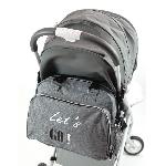 Sac A Langer BABY ON BOARD Sac a langer SIMPLY Lets'Go - gris