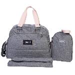 Sac A Langer BABY ON BOARD Sac a langer URBAN Sweet Pink - gris/rose