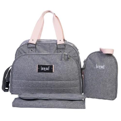 Sac A Langer BABY ON BOARD Sac a langer URBAN Sweet Pink - gris/rose