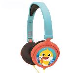 Casque Audio Enfant BABY SHARK Casque stereo filaire pliable pour enfants avec limitation de volume d'ecoute - LEXIBOOK