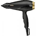 Seche-cheveux BABYLISS 6704E - Seche-cheveux Power Pro 2000W - 2 temperatures-2 vitesses - 100 km-h de vitesse d'air - Bouton air froid