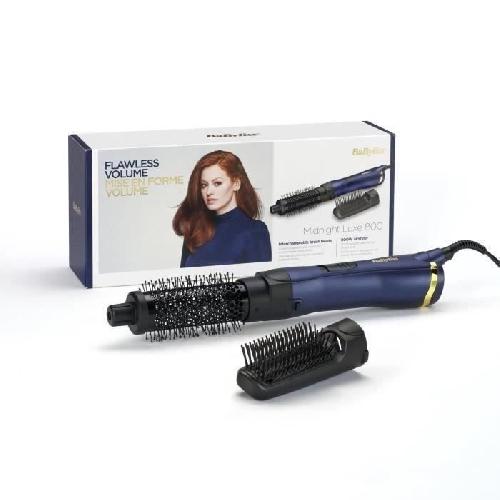 Brosse Soufflante BaByliss - AS84PE - Brosse soufflante Midnight Luxe pour une mise en forme et un lissage naturel