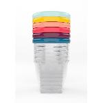 Conservation Repas BABYMOOV Babybols lot de 6 pots de conservation pour bébé 250ml. gradués. garantis sans BPA. hermétiques. surface réinscriptible