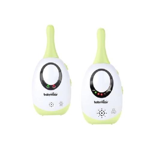 Baby Phone - Ecoute Bebe BABYMOOV  Babyphone audio simply care avec fonction VOX. double alarme et 2 adaptateurs. portée 300m