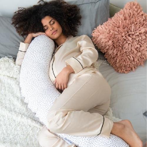 Coussin Grossesse - Allaitement Babymoov Coussin de Maternité doomoo Buddy Risotto Taupe