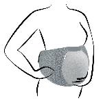 Ceinture De Maintien Ventre BABYMOOV Dream Belt Ceinture de sommeil pour femme enceinte. taille S/M. Smokey