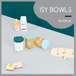 Conservation Repas Babymoov ISY BOWLS 6 Pots de conservation en Verre Borosilicate - Gradues 250ml