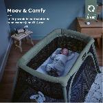 Lit Pliant - Parapluie Babymoov Lit parapluie 3-en-1 Moov and Comfy - Des la Naissance et jusqu'a 4 ans - Berceau Grand Lit d'appoint et Aire de jeux