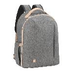 Sac A Langer Babymoov Sac a dos a langer Le Pyla. avec grande poche isotherme - Matelas a langer inclus - Smokey