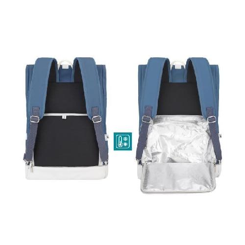 Sac A Langer Babymoov Sac a dos a langer Le Sancy. Capacité ajustable 26 a 36L. Bleu