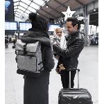 Sac A Langer Babymoov Sac a dos a langer Le Sancy. Capacité ajustable 26 a 36L. Smokey