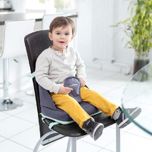 Rehausseur - Siege De Table BABYMOOV Up&Go Réhausseur de Chaise Bébé Nomade Réglable en Hauteur. 6 - 36 mois