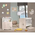 Table - Commode - Plan A Langer BABYPRICE Commode a Langer Lapinou 2 portes - 1 Niche