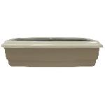 Bac A Litiere Bac a litiere avec rebord + Pelle - AIME - Pour chat - Violet - 44 x 34 x 11 cm