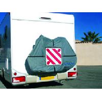 Bache de protection 2 velos ou 3 sans plaque reflechissante plastique Bache de protection 2 velos ou 3 sans plaque reflechissante plastique