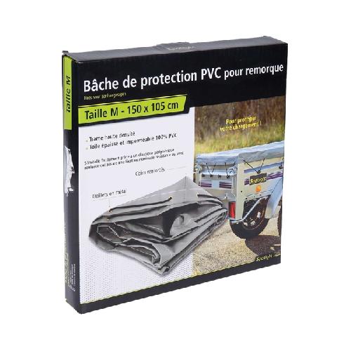 Bache De Remorque Vendue Seule Bache de protection pvc remorque 150x105 cm taille M