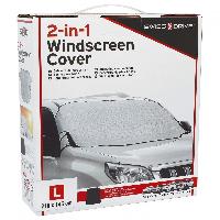 Bache Pare-Brise 2 En 1 ete-Hiver Taille L Car+ - Swiss Drive Plastique