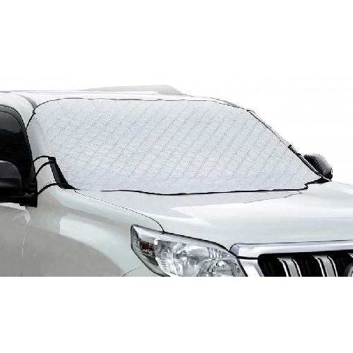 Couverture De Protection Vehicule - Bache Vehicule Bache Pare-Brise 2 En 1 ete-Hiver Taille M Car+ - Swiss Drive Plastique