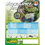 Bassin D'exterieur Bâche pour bassin de jardin en PVC 0.5mm - 4x5m - UBBINK