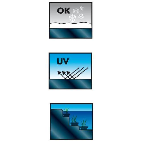 Bassin D'exterieur Bâche pour bassin Ubbink AquaLiner 4x4m PVC 0.5mm - Garantie 10 ans