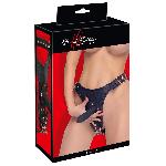Bad Kitty gode-ceinture avec 3 godes L-XL