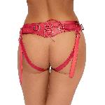 Attacher Bad Kitty Strap On red S-L S-L