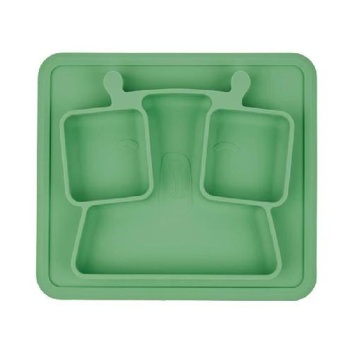 Assiette - Plateau Repas Badabulle Assiette a compartiments antidérapante. 4m+