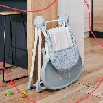 Rehausseur - Siege De Table Badabulle Chaise haute pour bébé ultra compacte et légere - Dossier et tablette ajustables. Des 6 mois