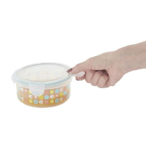Ustensiles Repas Bebe BADABULLE MaxiBox. Pots de conservation. 3x500 ml