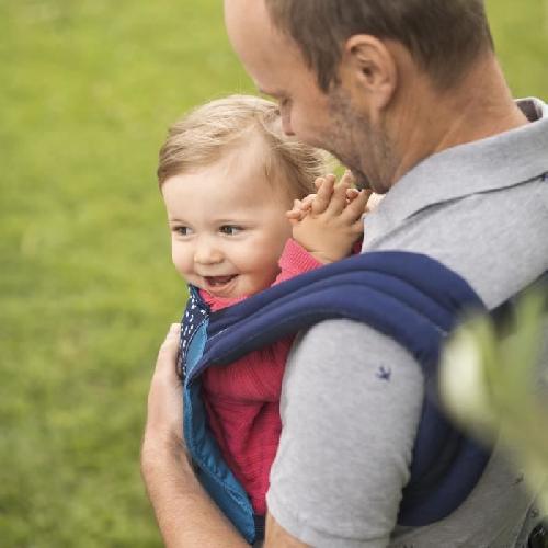 Porte Bebe Badabulle Porte-bébé physiologique Easy and Go. Portage dorsal et ventral