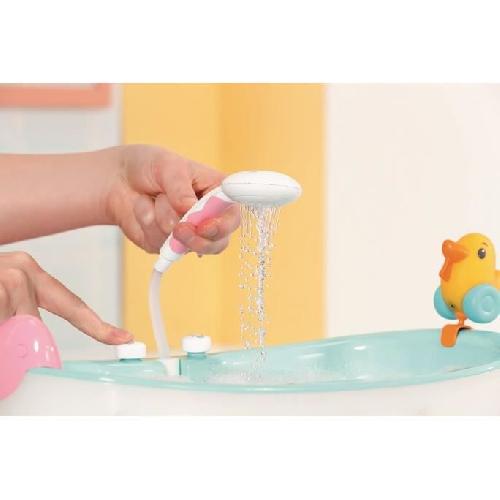 Poupon Baignoire pour poupée BABY BORN avec effets lumineux et sonores - Canard de bain amovible - Enfant 3 ans et plus