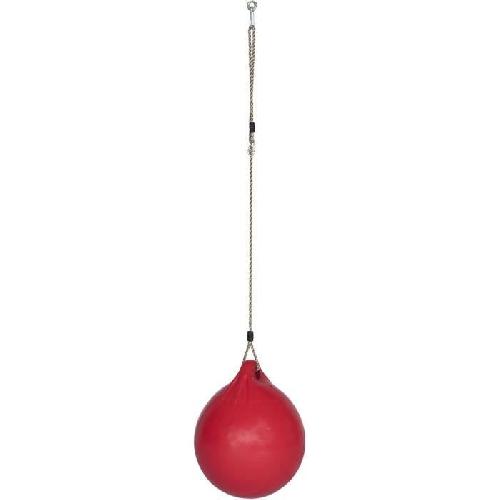 Agres De Balancoire - Ages De Portique Balançoire ballon - TRIGANO - Swing Ball - Rouge - Pour Enfant - Diametre 40 cm