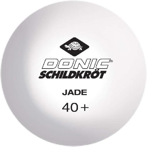 Balle De Tennis De Table Balles de tennis de table - SCHILDKRÖT - JADE POLY 40+ - blanc -144 pcs.