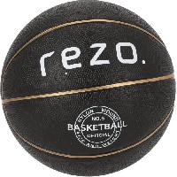 Ballon De Basket-ball Ballon de basket - REZO - Caoutchouc - Taille 5 - Or - Prise ferme