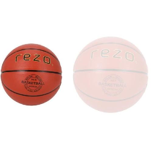 Ballon De Basket-ball Ballon de basket - REZO - Caoutchouc - Taille 5 - Marron - Polyvalent