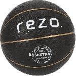 Ballon de basket - REZO - Caoutchouc - Taille 5 - Or - Prise ferme