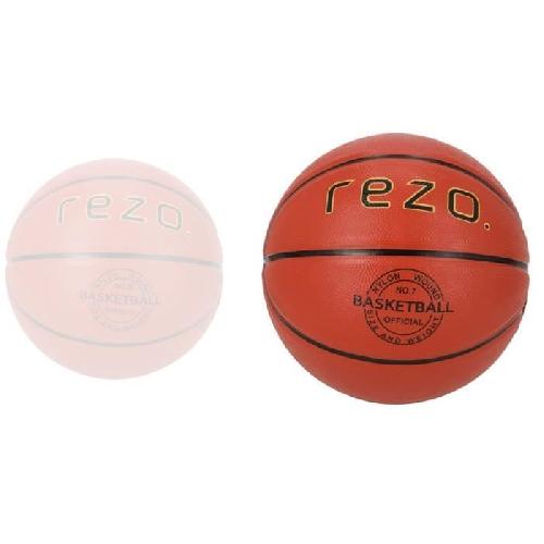 Ballon De Basket-ball Ballon de basket - REZO - Caoutchouc - Taille 7 - Marron - Polyvalent